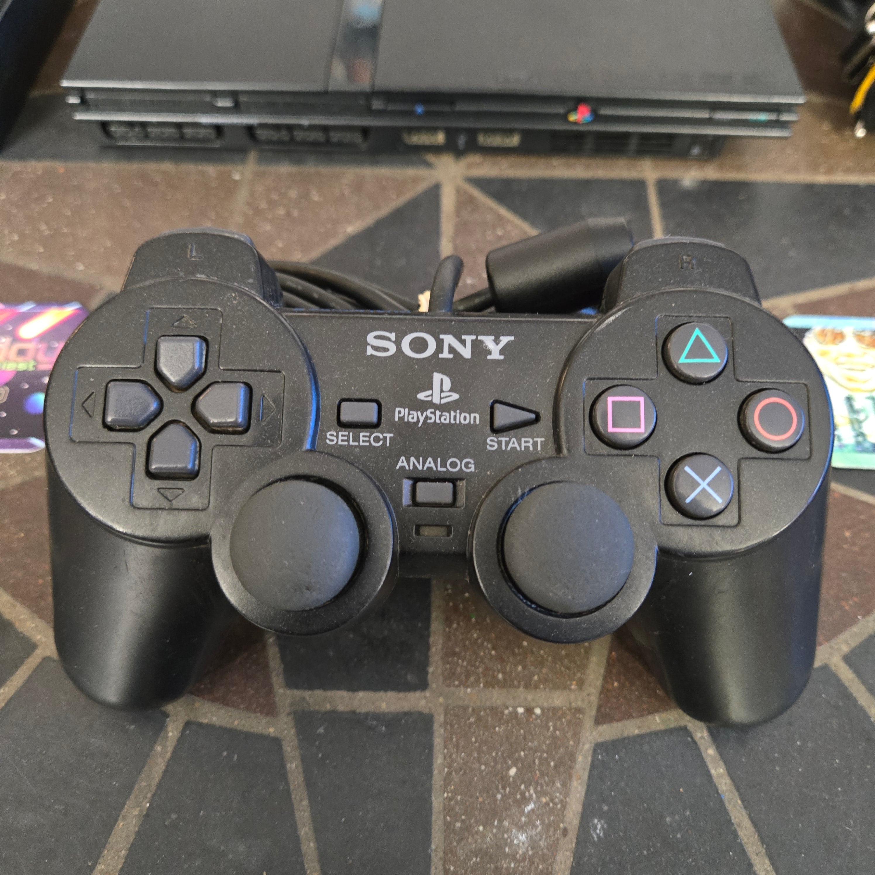 Sony PlayStation 2 PS2 Slim SCPH70012 Console/System, Controller & Cords TESTED!