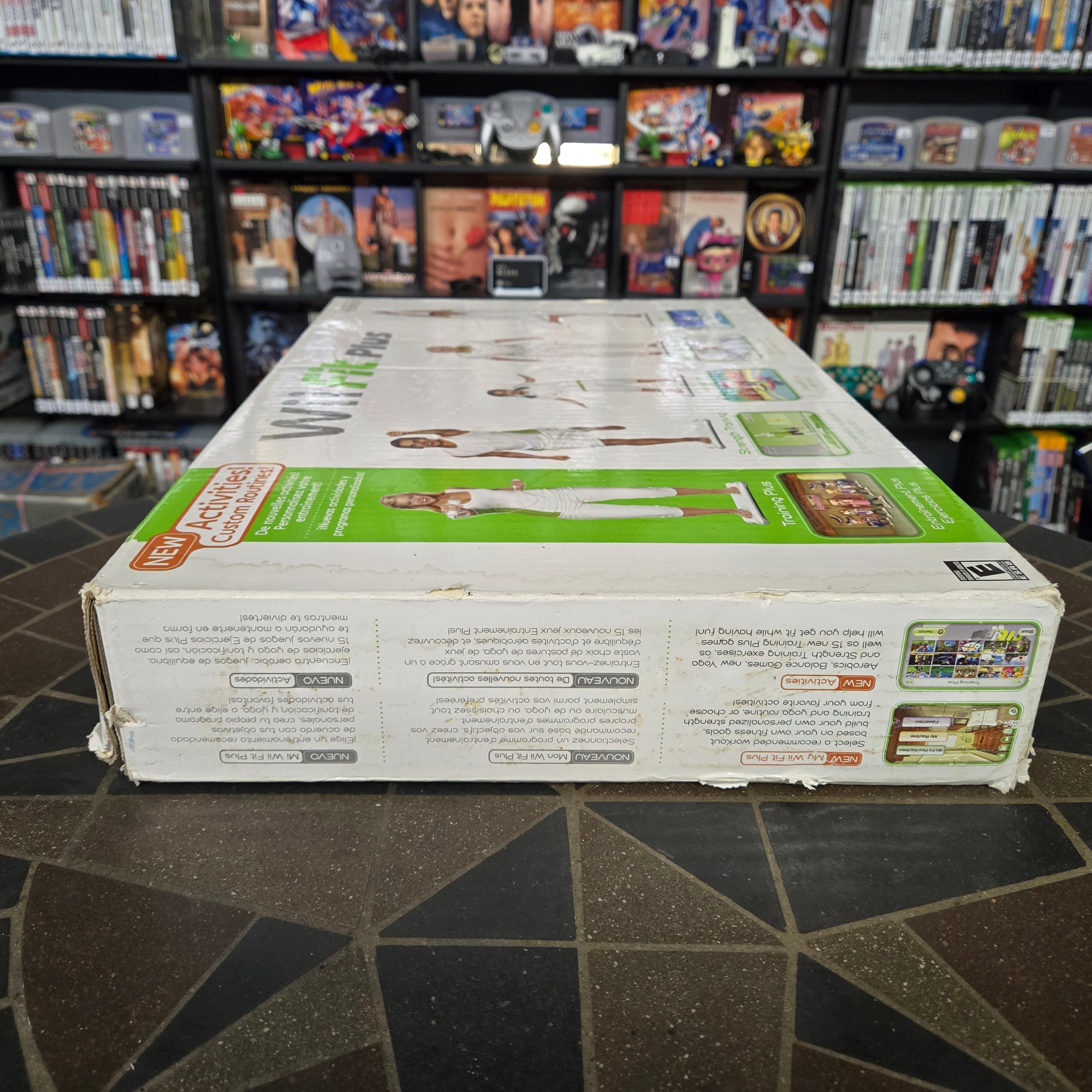 Nintendo Wii Fit & Plus Games w/ Balance Board Complete w/ Box - Tested Working!