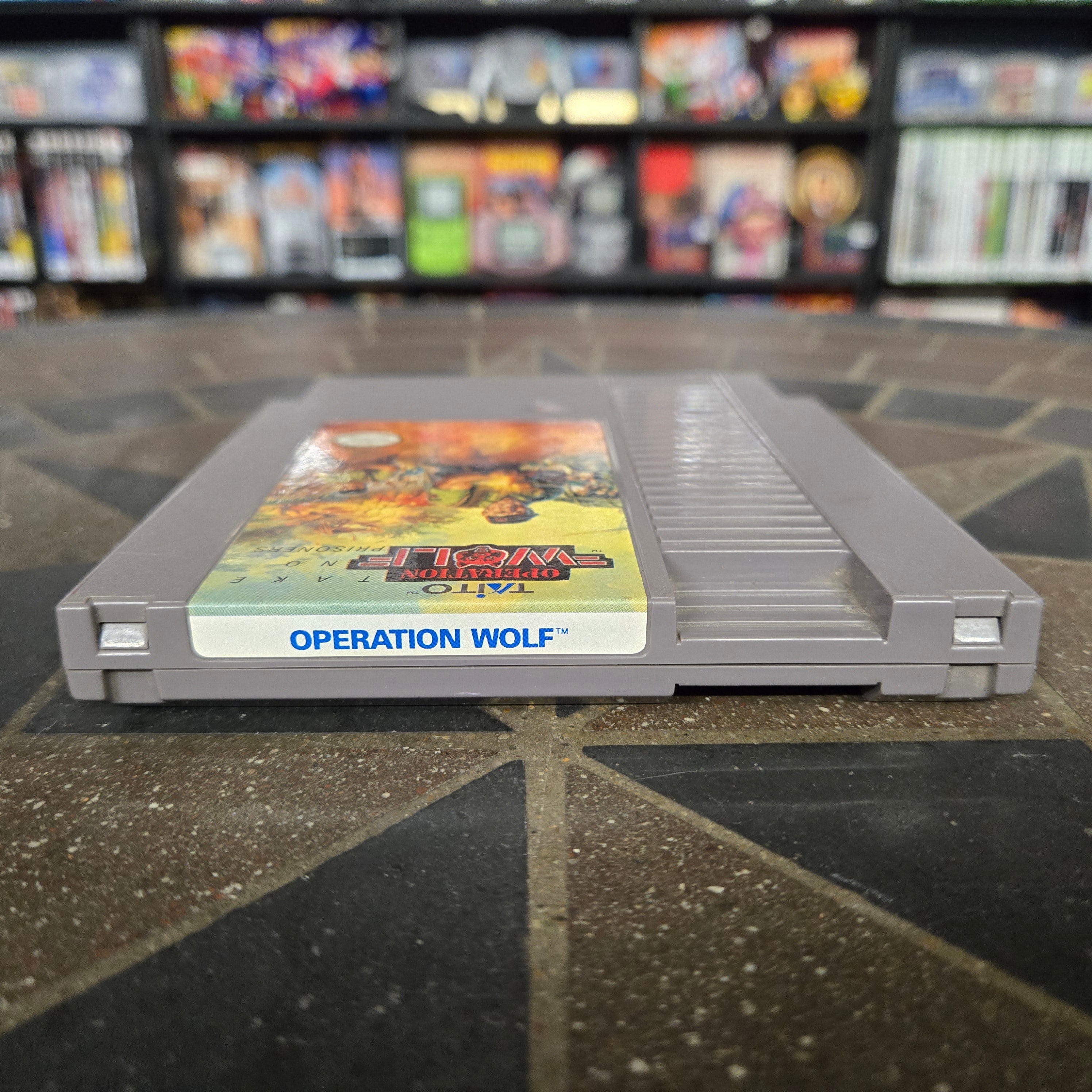 Operation Wolf (Nintendo NES, 1989) Authentic, Cleaned & Tested!