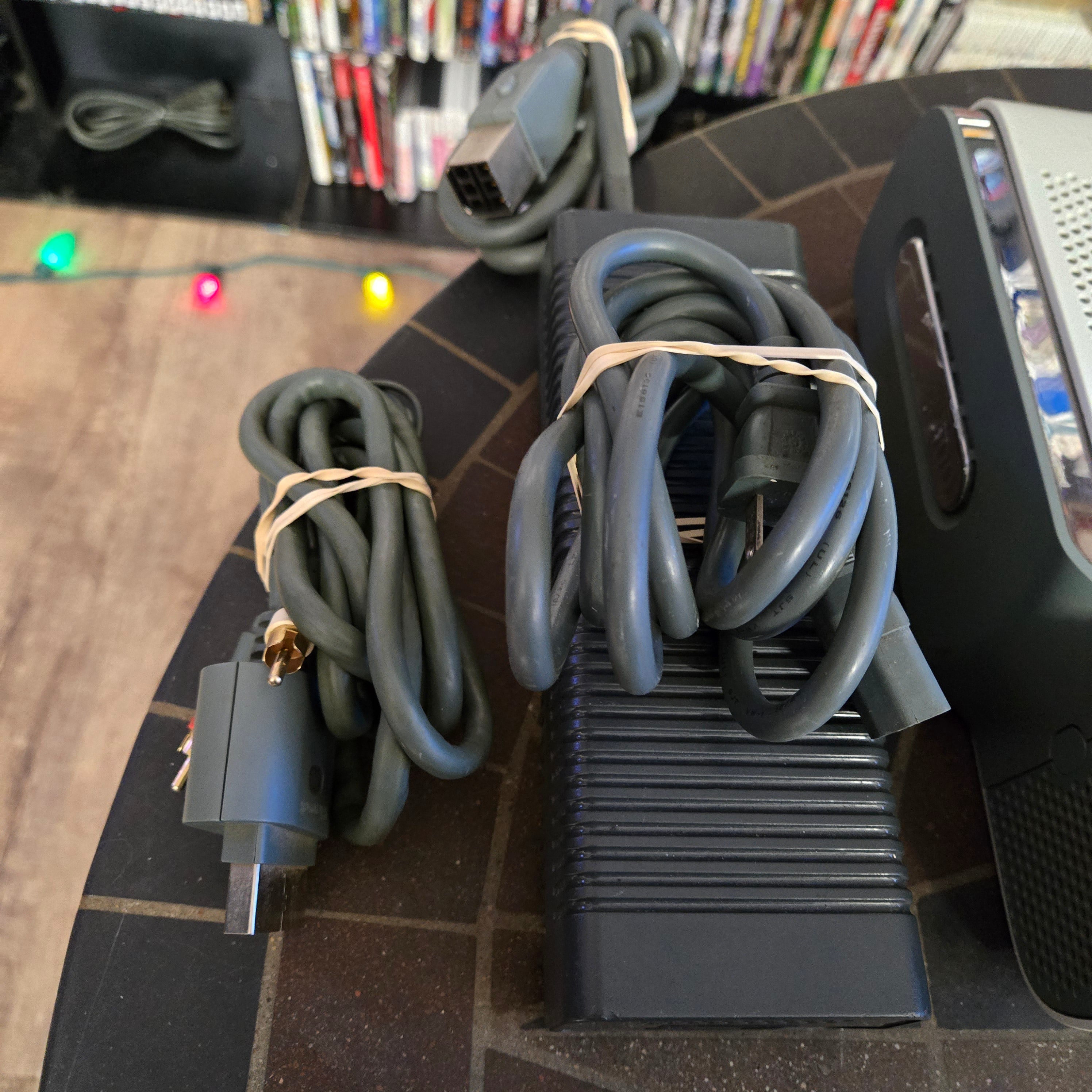 Microsoft OG Xbox 360 20GB White Console, Controller & Cords - TESTED & RESET!