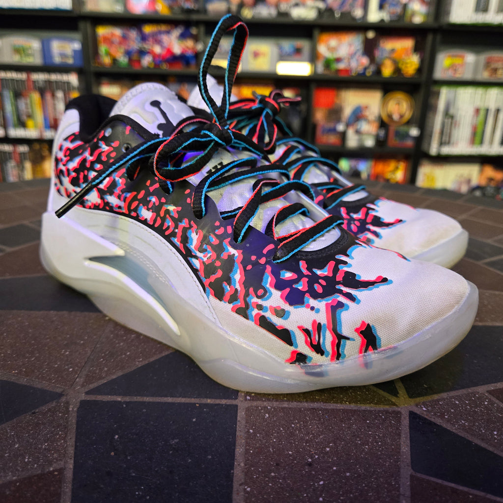 Nike Boys Air Jordan Zion 3 NRG FZ4792-060 White Basketball Shoes Sneakers Sz 4Y