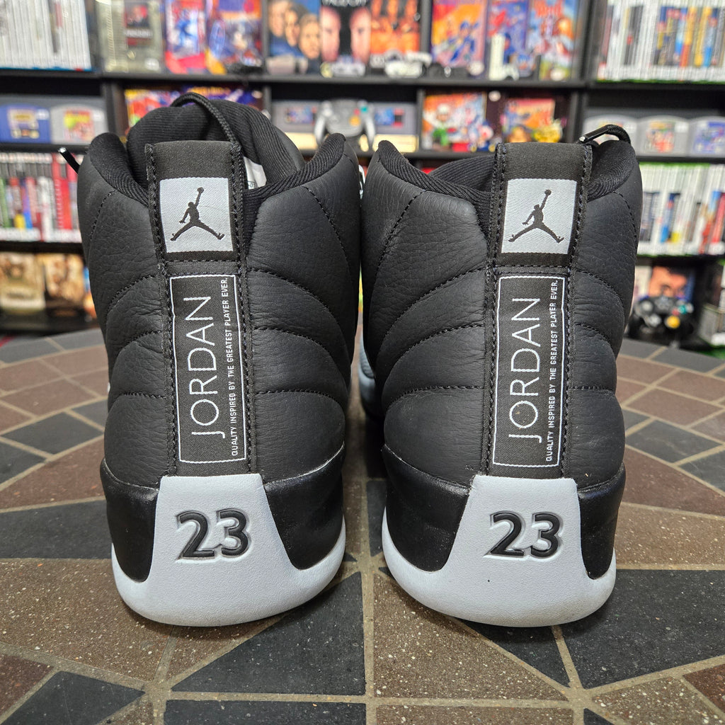 Nike Air Jordan 12 Retro Barrons 2024 Grey/Black Size 13 CT8013-010 Nice Shape!