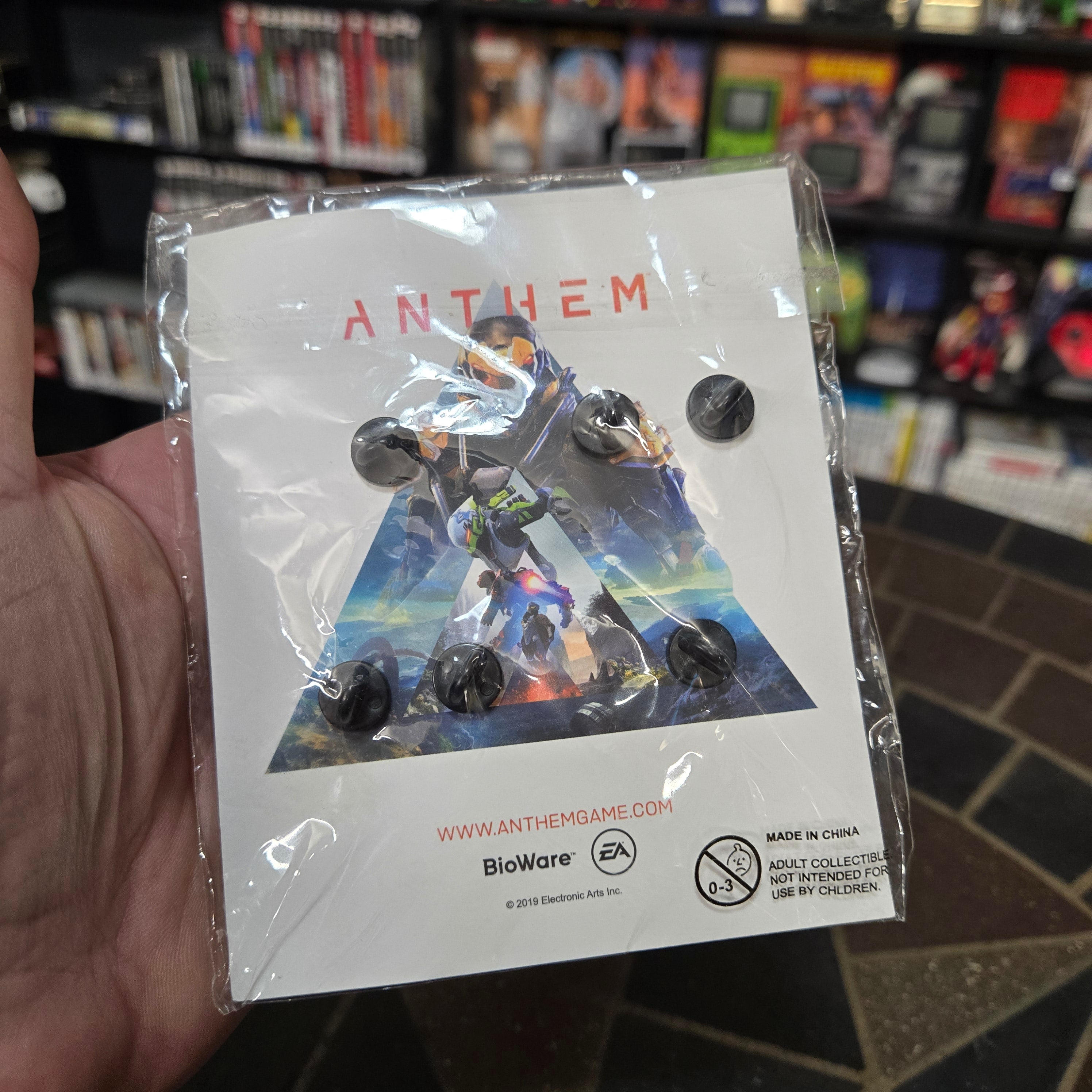 Anthem Enamel Pin Set - Gamestop Exclusive Promotional - Bioware/EA Games Pins