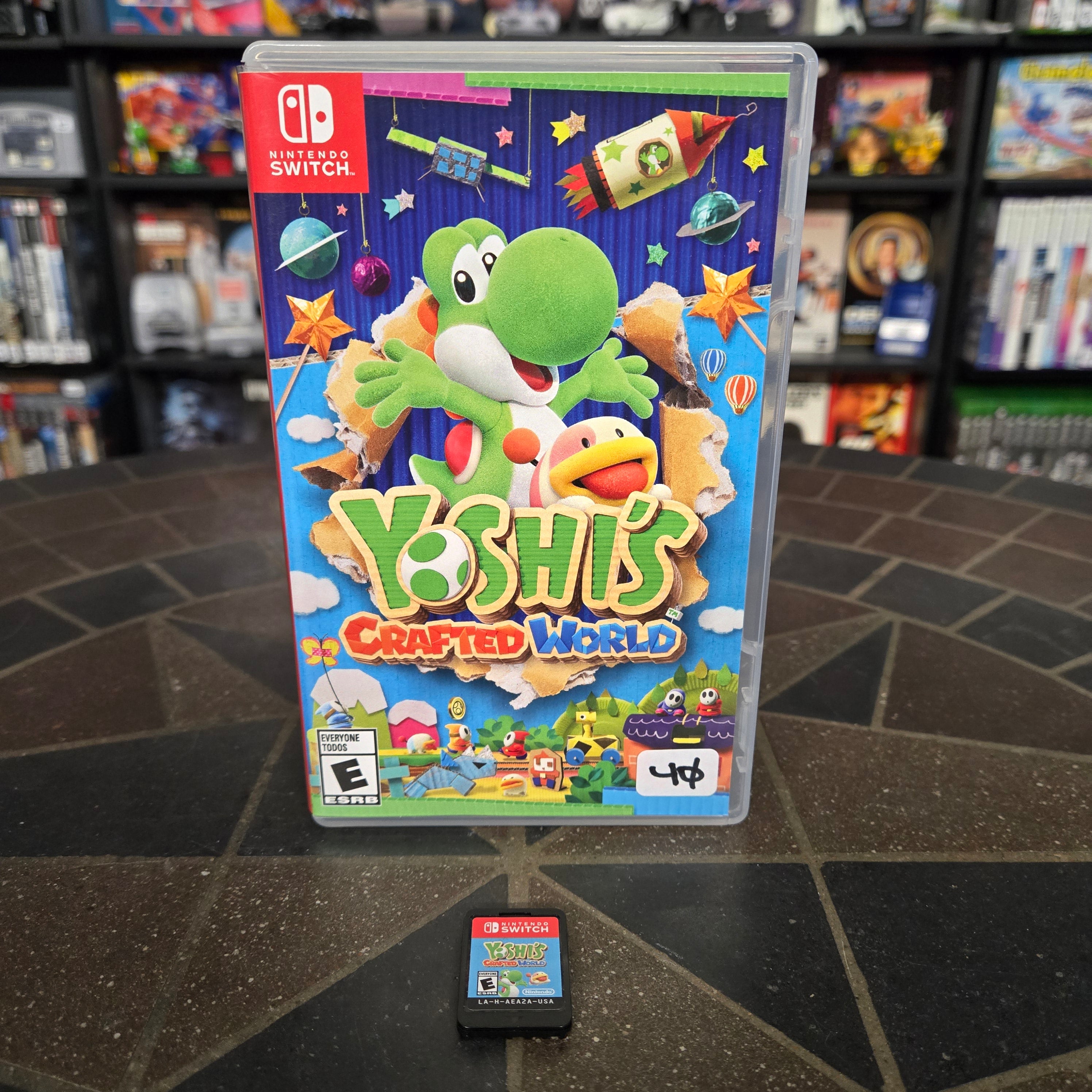 Yoshi's Crafted World - Nintendo Switch - Authentic, Cleaned & Tested!