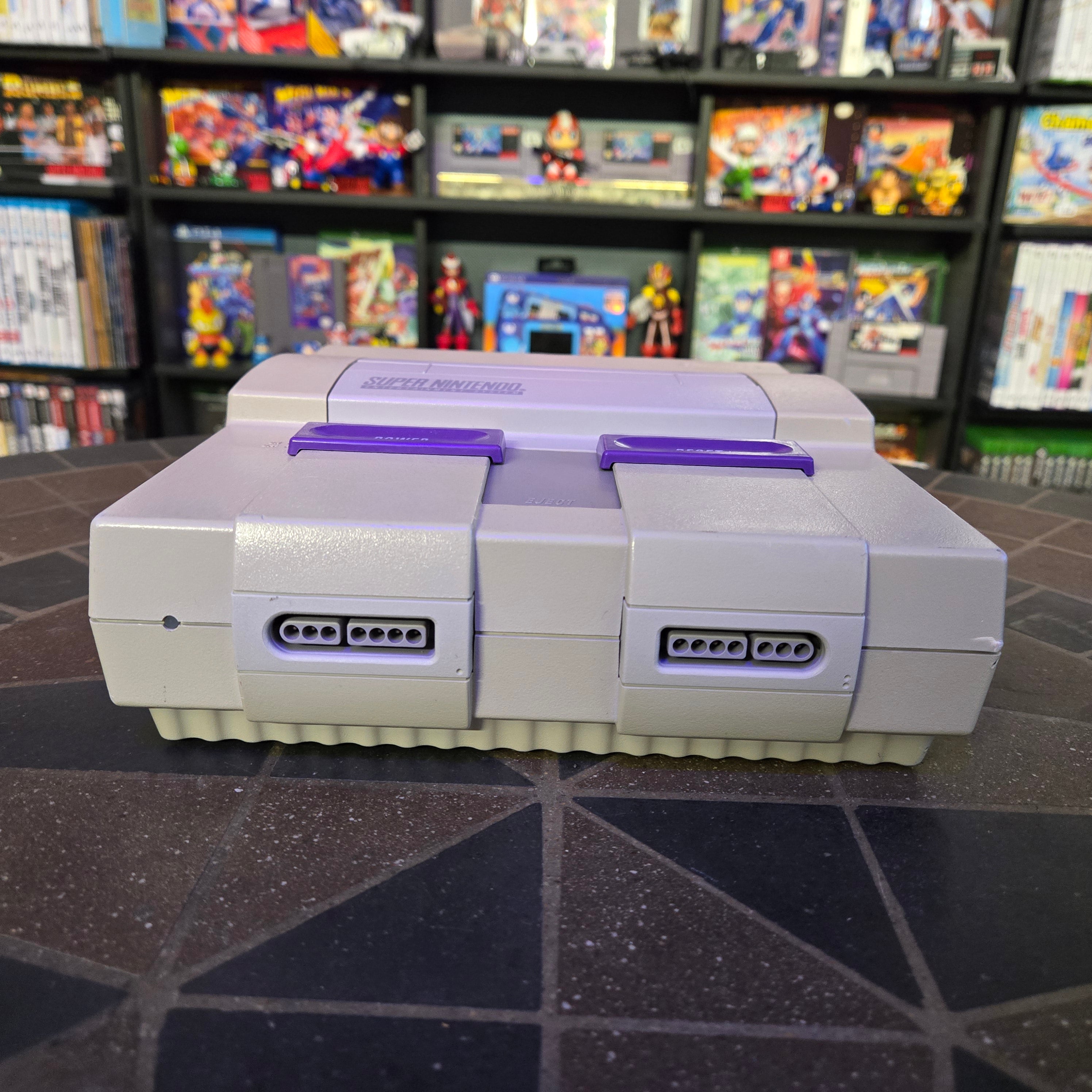 Super Nintendo SNES Console, Original Controller & Cords - CLEANED & TESTED!