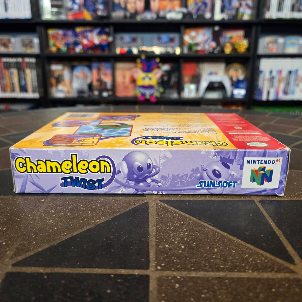 Chameleon Twist N64 Complete CIB Box Manual Authentic Nintendo 64 🦎