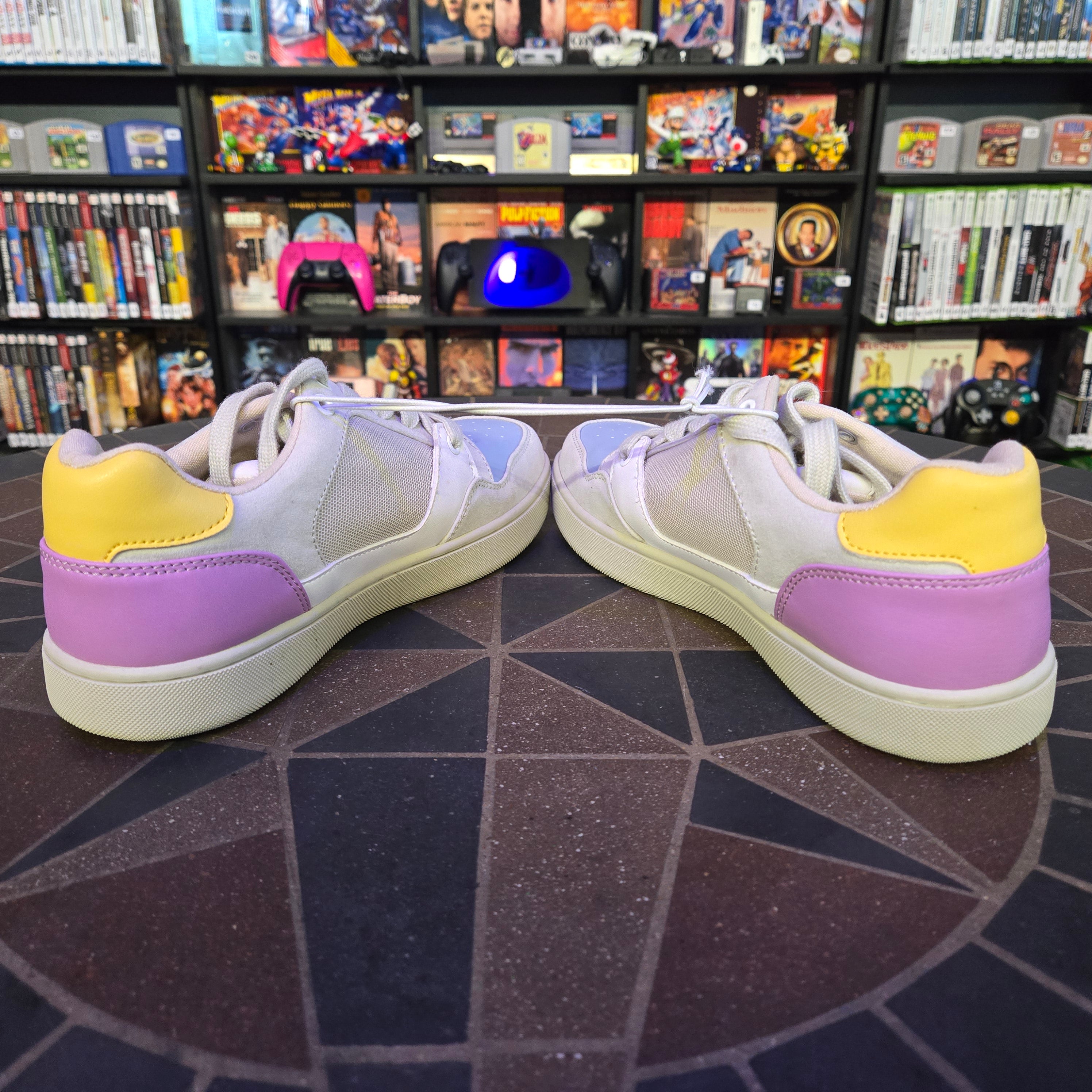 Guess Women’s Julien Bone Multi-Color Shoes Size 7.5 Pastel Easter Colors NWT