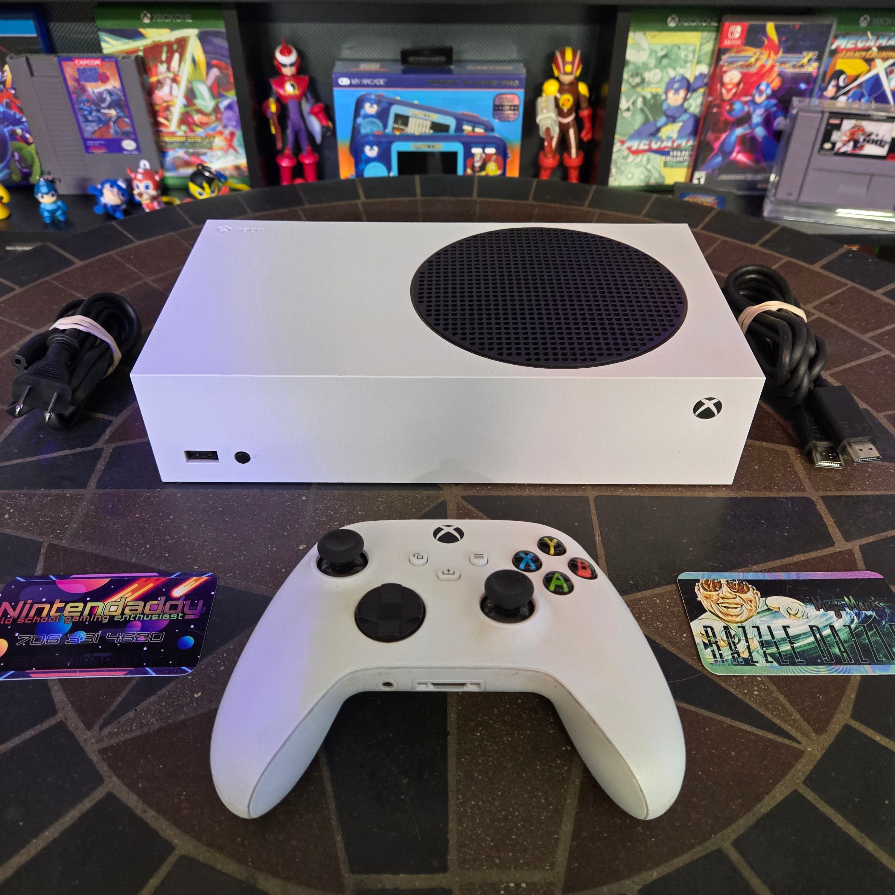 Microsoft Xbox Series S 512GB Console, Controller & Cords TESTED & RESET - NICE!