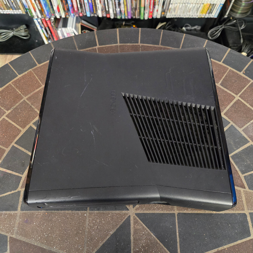 Microsoft Xbox 360 S 320GB Console, Controller & Cords - Cleaned Tested & Reset!