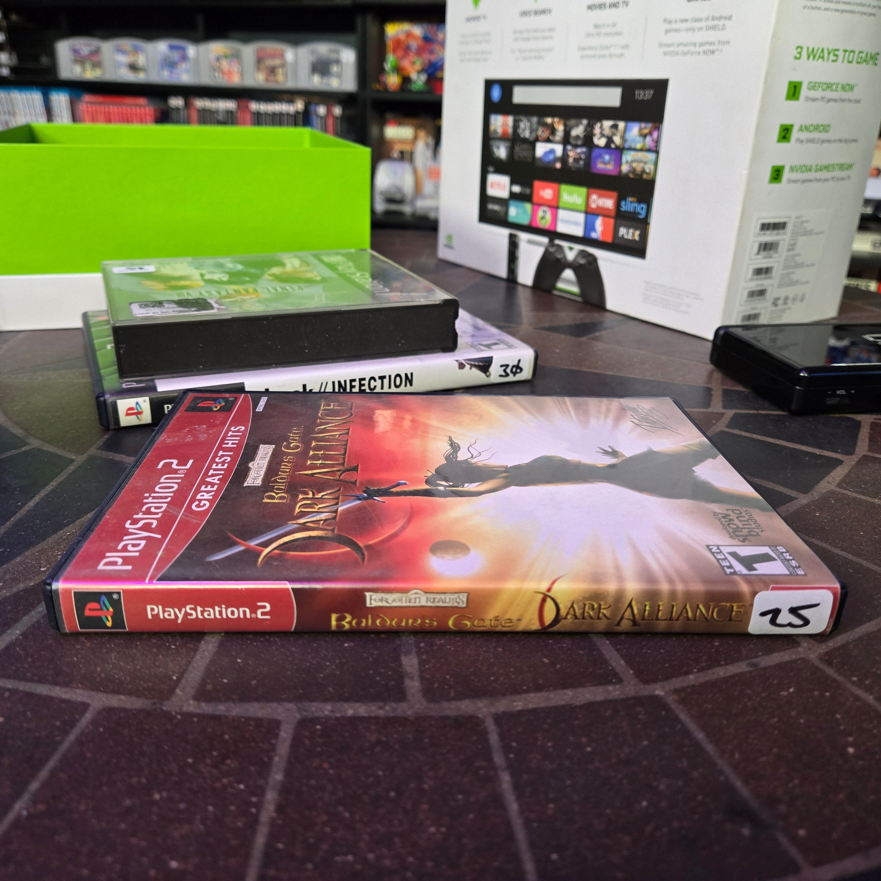 Baldur's Gate: Dark Alliance II (Sony PlayStation 2, 2004) PS2 CIB w/ Teg Card