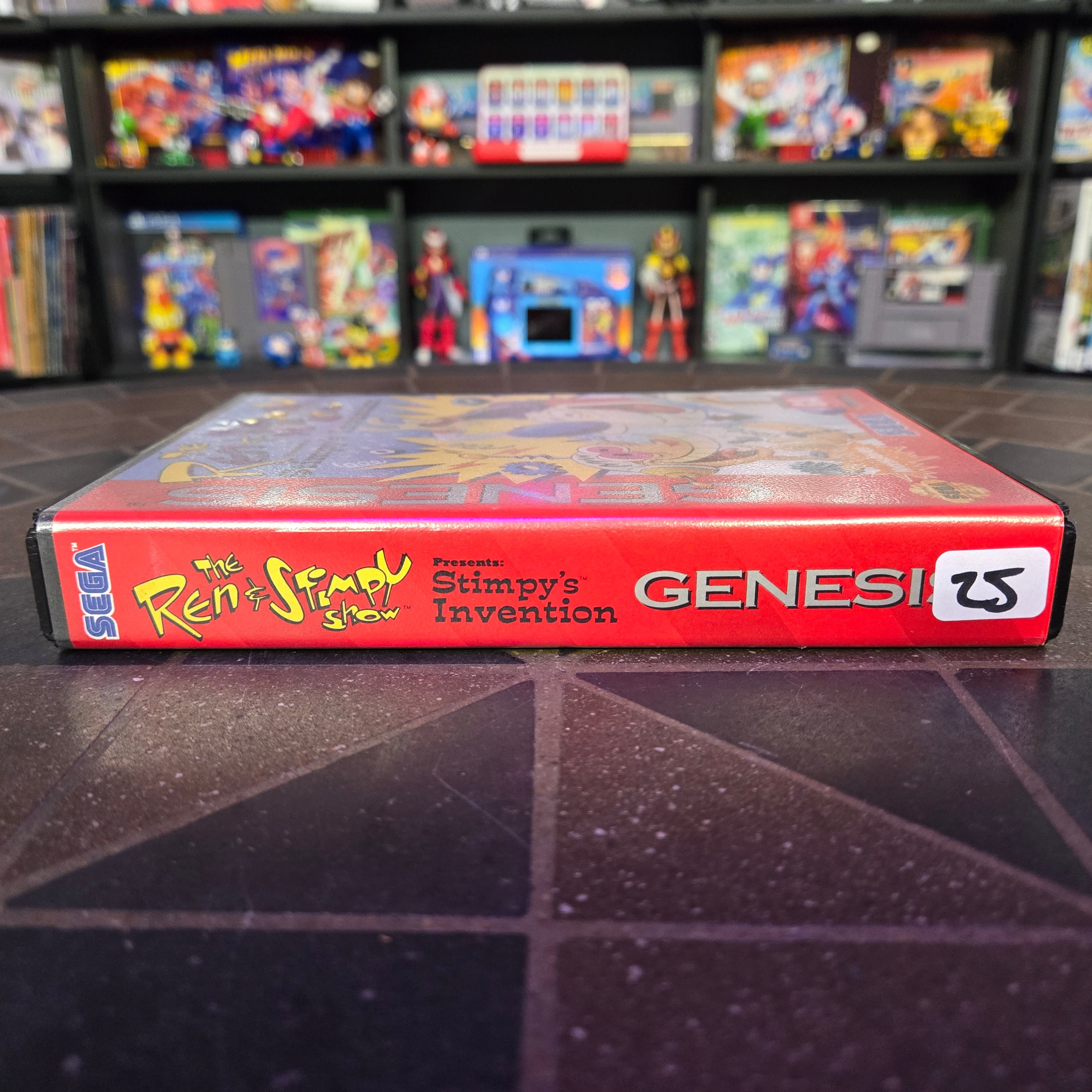 Ren & Stimpy Show Presents: Stimpy's Invention (Sega Genesis, 1993) Nice Shape!