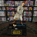 Star Wars Episode 1 Talking Banks: Obi-Wan Kenobi  Motorized Lightsaber UNTESTED