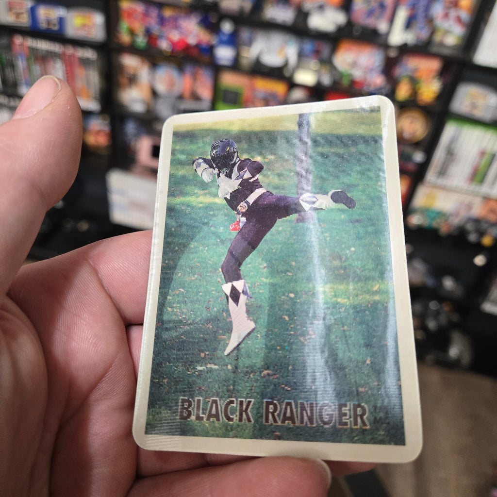 Mighty Morphin' Power Rangers 1995 Avon Magic Action Cards Complete 5 Card Set